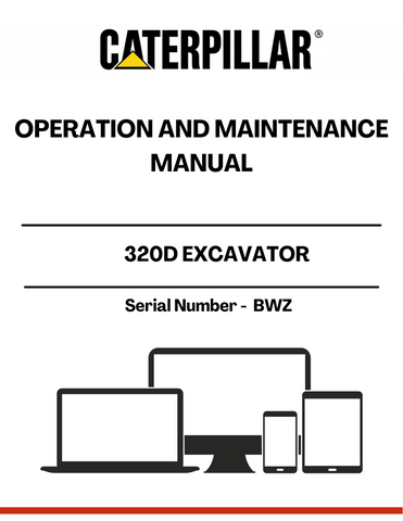 Enhance the performance and longevity of your CAT 320D Excavator with the comprehensive Operation and Maintenance Manual, specifically designed for serial number BWZ. This essential guide provides detailed instructions and insights to ensure your machine operates at peak efficiency, minimizing downtime and maximizing productivity.