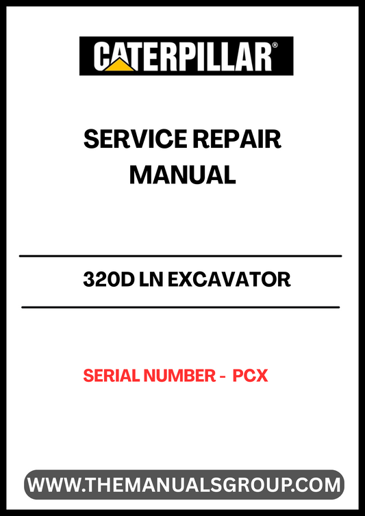 Unlock the full potential of your CAT 320D LN Excavator with our comprehensive Service Repair Manual, specifically designed for serial number PCX. This manual is an essential resource for operators and technicians, providing detailed instructions and insights to ensure optimal performance and longevity of your equipment.