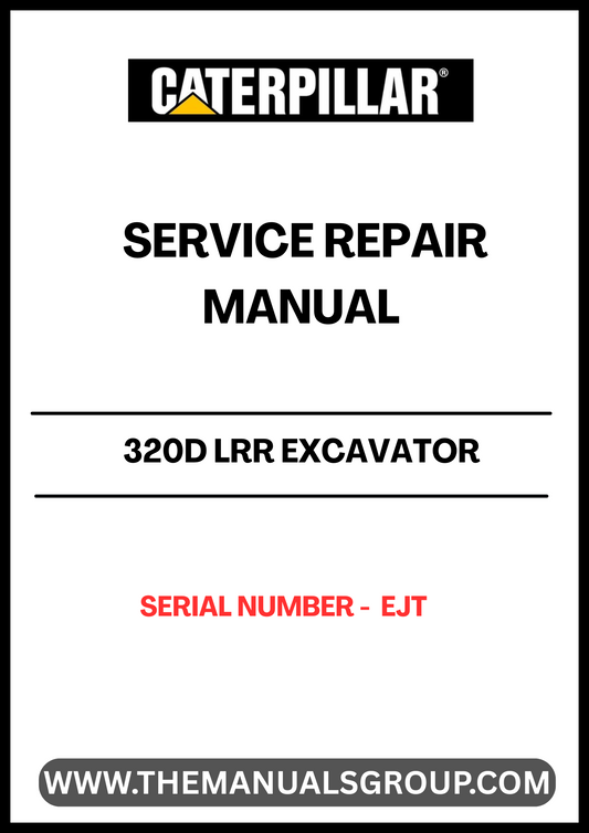 Unlock the full potential of your CAT 320D LRR Excavator with our comprehensive Service Repair Manual, specifically designed for serial number EJTP. This manual is an essential resource for both seasoned professionals and DIY enthusiasts, providing detailed instructions and insights to keep your machine running smoothly.