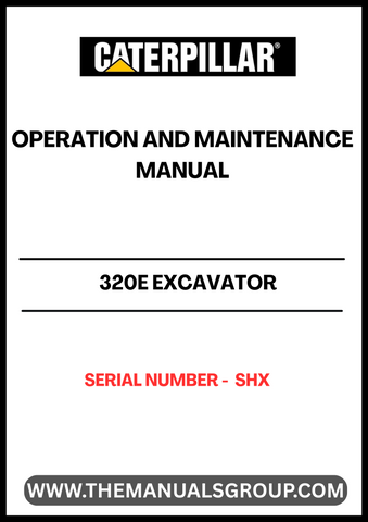 Discover the essential CAT 320E Excavator Operation and Maintenance Manual, designed specifically for serial number SHX. This comprehensive guide is your go-to resource for maximizing the performance and longevity of your excavator. With detailed instructions and expert insights, you can ensure that your machine operates at peak efficiency.