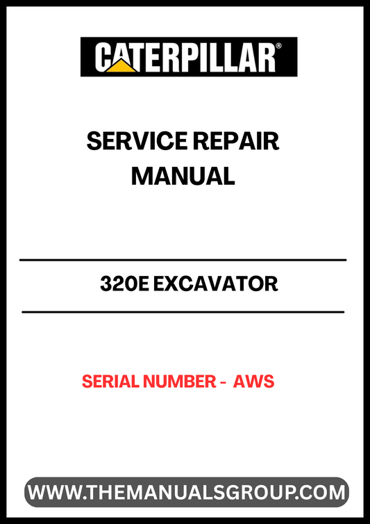 Ensure your CAT 320E Excavator operates at peak performance with our comprehensive Service Repair Manual, specifically designed for serial number AWS. This manual is an essential resource for both seasoned professionals and DIY enthusiasts, providing detailed instructions and insights to keep your machinery running smoothly.