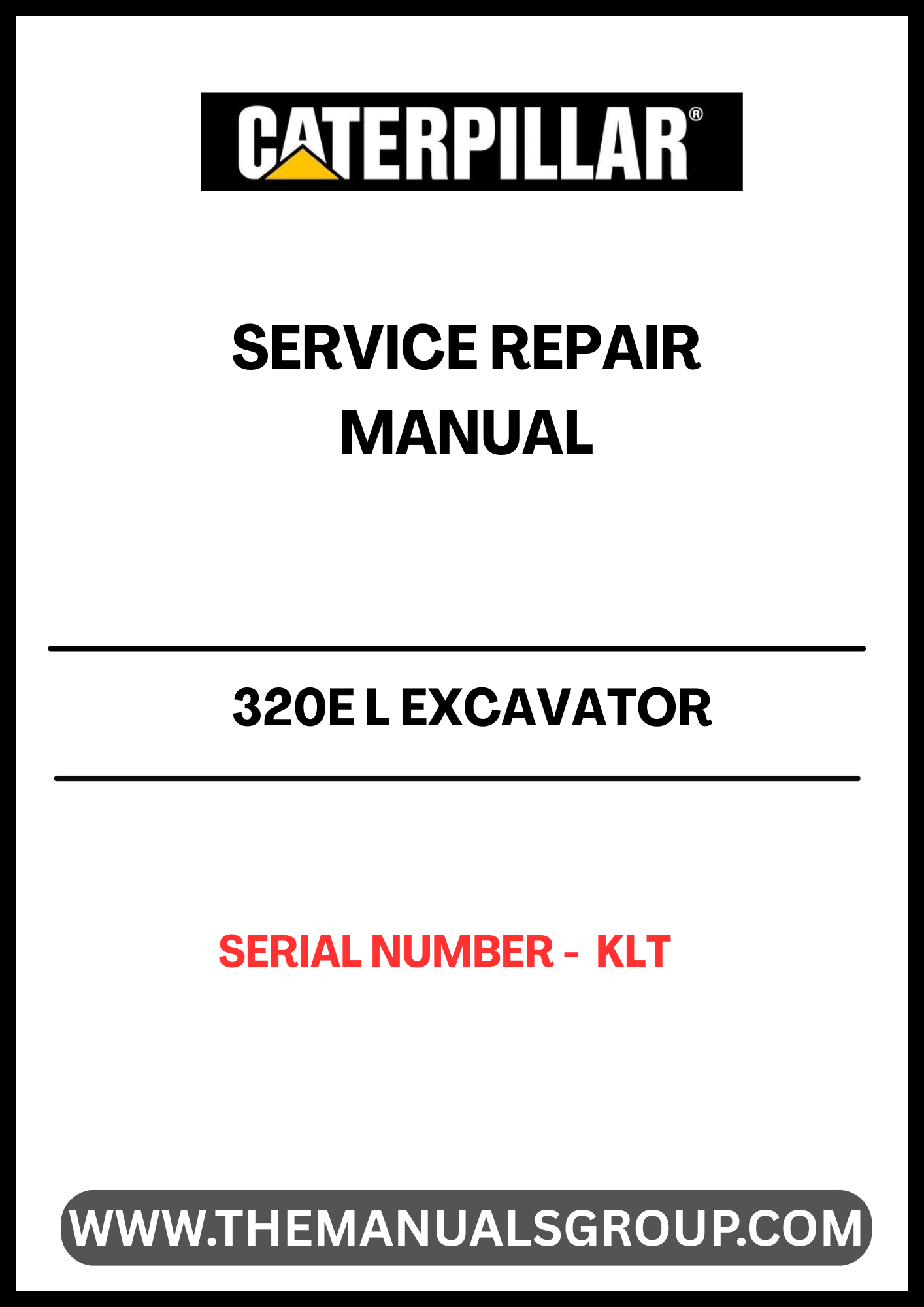 Unlock the full potential of your CAT 320E L Excavator with our comprehensive Service Repair Manual, specifically designed for serial number KLTP. This manual is an essential resource for both seasoned professionals and DIY enthusiasts, providing detailed instructions and insights to keep your machine running smoothly.