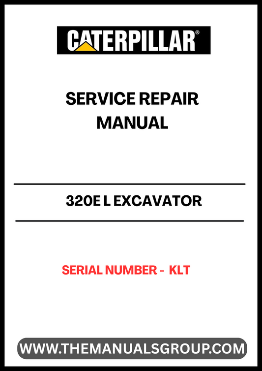 Unlock the full potential of your CAT 320E L Excavator with our comprehensive Service Repair Manual, specifically designed for serial number KLTP. This manual is an essential resource for both seasoned professionals and DIY enthusiasts, providing detailed instructions and insights to keep your machine running smoothly.