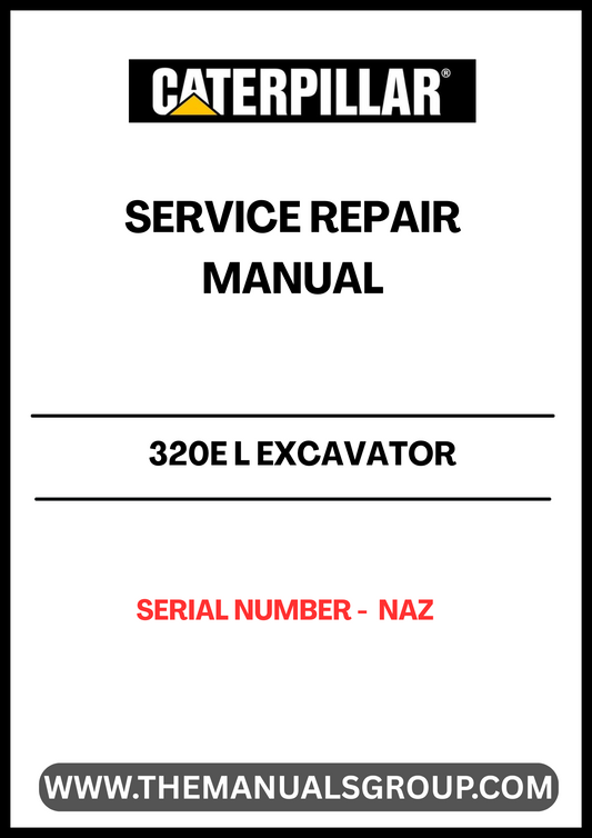 Unlock the full potential of your CAT 320E L Excavator with our comprehensive Service Repair Manual, specifically designed for serial number NAZ. This manual is an essential resource for both seasoned professionals and DIY enthusiasts, providing detailed instructions and insights to keep your machine running smoothly.