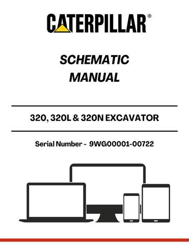 Unlock the full potential of your CAT 320, 320L, and 320N excavators with our comprehensive Schematic Manual, specifically designed for serial numbers 9WG00001-00722. This manual serves as an essential resource for operators and technicians alike, providing detailed schematics that simplify troubleshooting and maintenance tasks.