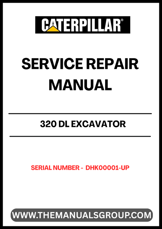 Ensure your CAT 320 DL Excavator operates at peak performance with our comprehensive Service Repair Manual, specifically designed for serial numbers DHK00001 and up. This manual is an essential resource for technicians and operators alike, providing detailed instructions and insights to keep your machinery running smoothly.