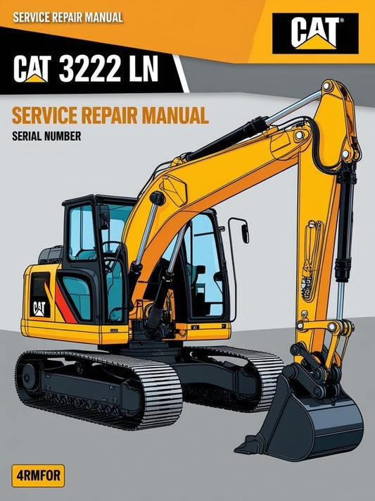 The CAT 322 LN Excavator Service Repair Manual (S/N - 4RM) is an essential resource for maintaining and repairing your heavy machinery. This comprehensive guide provides detailed instructions, diagrams, and specifications tailored specifically for the CAT 322 LN model, ensuring you have the right information at your fingertips to keep your excavator running smoothly.
