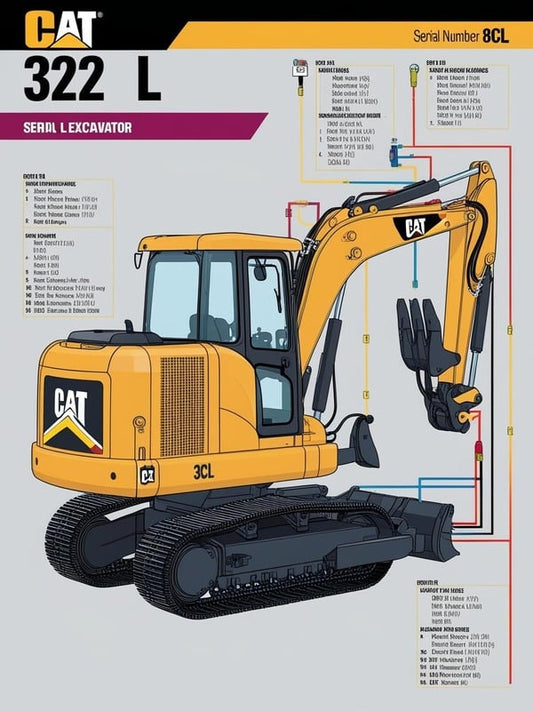 Unlock the full potential of your CAT 322 L Excavator with our comprehensive Schematic Manual, specifically designed for serial number 8CL. This manual serves as an essential resource for operators and technicians, providing detailed diagrams and schematics that simplify maintenance and repair tasks.