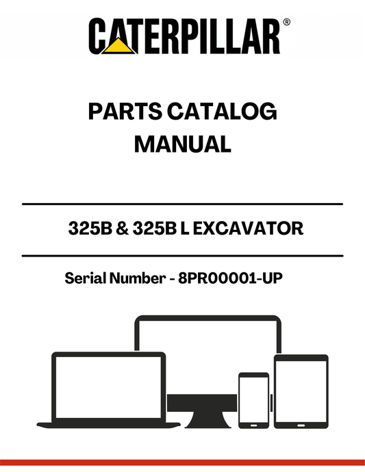 Discover the essential CAT 325B & 325B L Excavator Parts Catalog Manual, specifically designed for serial numbers 8PR00001 and up. This comprehensive guide is powered by the reliable 3116 engine, ensuring you have the most accurate and up-to-date information for your excavator maintenance and repair needs.
