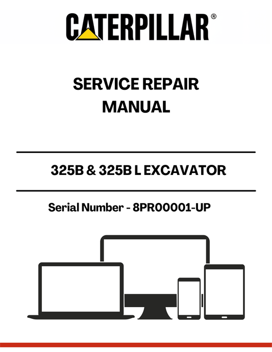 Introducing the CAT 325B & 325B L Excavator Service Repair Manual, specifically designed for serial numbers 8PR00001 and up. This comprehensive guide is essential for anyone looking to maintain or repair their excavator powered by the reliable 3116 engine. With detailed instructions and diagrams, you can ensure your machine operates at peak performance.