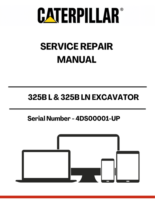 Unlock the full potential of your CAT 325B L & 325B LN Excavator with our comprehensive Service Repair Manual, specifically designed for serial numbers 4DS00001 and up. This manual is an essential resource for operators and technicians alike, providing detailed insights into the maintenance and repair of your machine powered by the reliable 3116 engine.