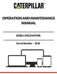 Discover the essential CAT 325B L Excavator Operation and Maintenance Manual, specifically designed for serial number 5LW. This comprehensive guide is your go-to resource for understanding the intricate workings of your excavator, ensuring optimal performance and longevity.