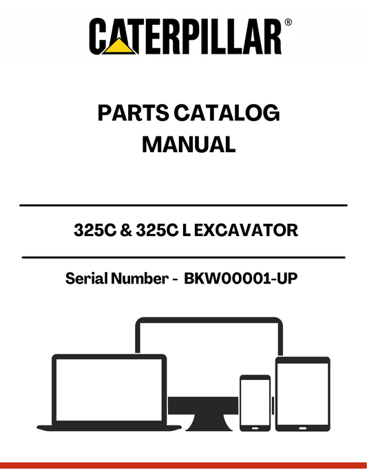 Discover the essential CAT 325C & 325C L Excavator Parts Catalog Manual, designed specifically for serial numbers BKW00001 and up. This comprehensive guide is powered by the reliable 3126B engine, ensuring you have the most accurate and up-to-date information at your fingertips.