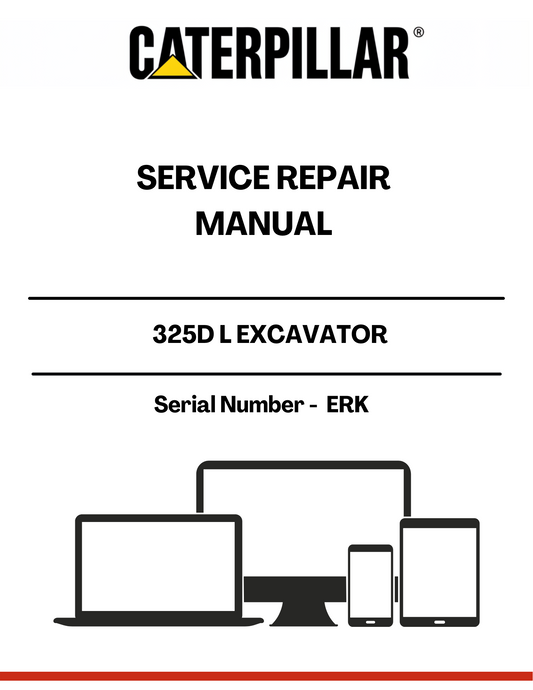 Unlock the full potential of your CAT 325D L Excavator with our comprehensive Service Repair Manual, specifically designed for serial number ERK. This manual is an essential resource for both seasoned professionals and DIY enthusiasts, providing detailed instructions and insights to keep your machine running smoothly.