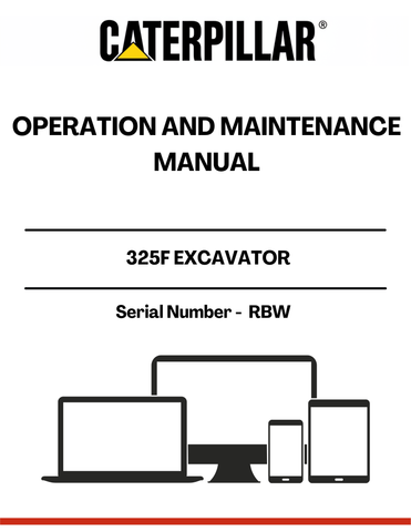 Discover the essential CAT 325F Excavator Operation and Maintenance Manual, designed specifically for serial number RBW. This comprehensive guide is your go-to resource for maximizing the performance and longevity of your excavator. With detailed instructions and expert insights, you can ensure that your machine operates at peak efficiency.
