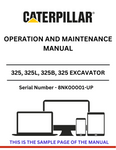  Access detailed operation and maintenance manuals for CAT 325 series excavators. Enhance your machine's efficiency with our expert resources and tips.