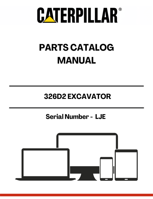 Discover the essential CAT 326D2 Excavator Parts Catalog Manual, specifically designed for serial number LJE. This comprehensive manual is your go-to resource for identifying and sourcing the right parts for your excavator, ensuring optimal performance and longevity of your machinery.