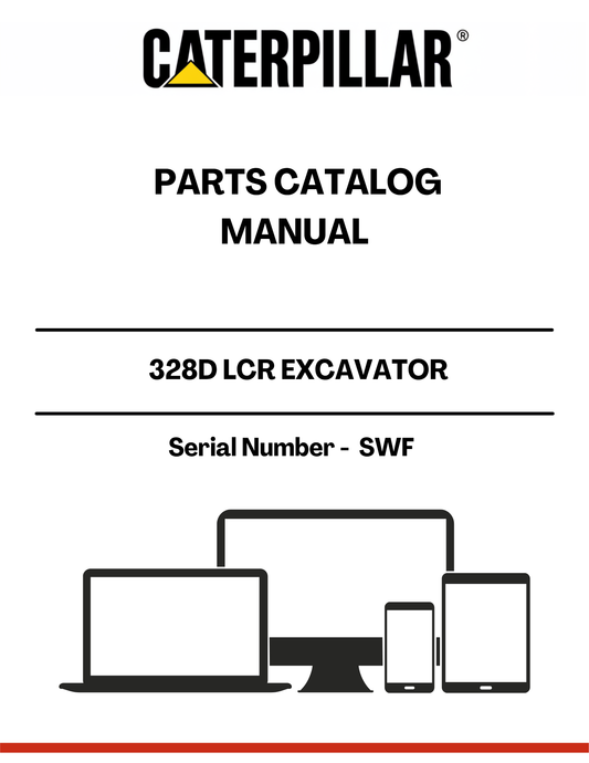 Discover the essential CAT 328D LCR Excavator Parts Catalog Manual, designed specifically for serial number SWF. This comprehensive manual is your go-to resource for identifying and sourcing the right parts for your excavator, ensuring optimal performance and longevity.