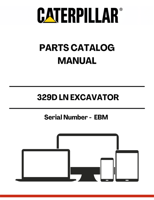 Discover the essential CAT 329D LN Excavator Parts Catalog Manual, designed specifically for serial number EBM. This comprehensive manual is your go-to resource for identifying and sourcing the right parts for your excavator, ensuring optimal performance and longevity of your machinery.