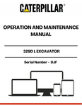  Enhance the performance and longevity of your CAT 329D L Excavator with the comprehensive Operation and Maintenance Manual, specifically designed for serial number DJF. This essential guide provides detailed instructions and insights to ensure your machine operates at peak efficiency, minimizing downtime and maximizing productivity.