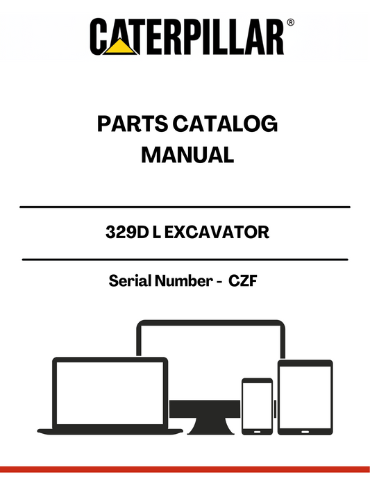 Discover the essential CAT 329D L Excavator Parts Catalog Manual, specifically designed for serial number CZF. This comprehensive manual serves as your go-to resource for identifying and sourcing the right parts for your excavator, ensuring optimal performance and longevity.