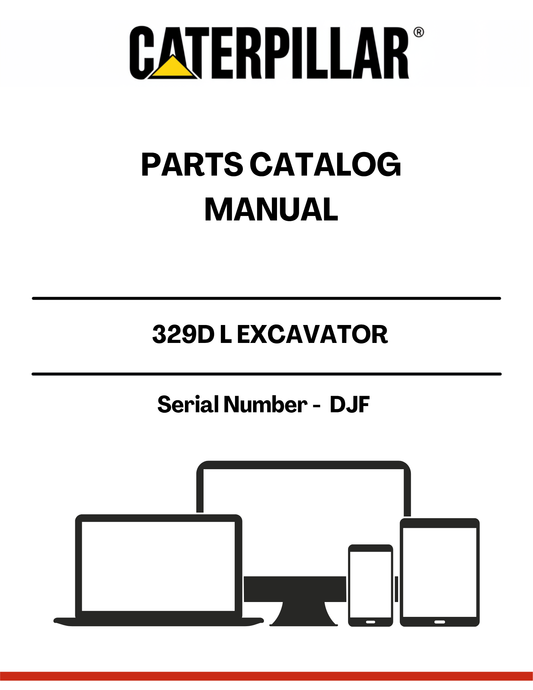 Discover the essential CAT 329D L Excavator Parts Catalog Manual, specifically designed for serial number DJF. This comprehensive manual serves as your go-to resource for identifying and sourcing the right parts for your excavator, ensuring optimal performance and longevity.