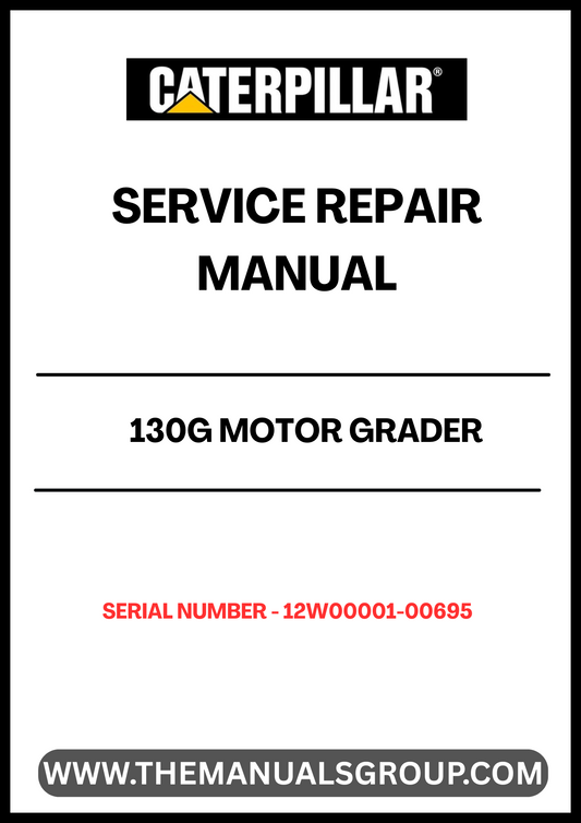 Enhance your maintenance capabilities with the CAT 3304 Motor Grader Service Repair Manual, specifically designed for models with serial numbers ranging from 12W00001 to 00695. This comprehensive guide is powered by the reliable 3304 engine, ensuring you have the most accurate and detailed information at your fingertips.