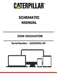 Discover the essential CAT 3306 Excavator Schematic Manual, designed specifically for serial numbers 5LS00001 and up. This comprehensive guide provides detailed schematics that are crucial for understanding the intricate systems of your excavator, ensuring you have the right information at your fingertips for effective maintenance and repairs.