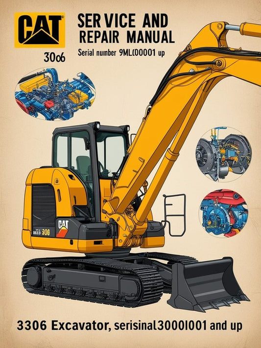 The CAT 3306 Excavator Service Repair Manual (S/N - 9ML00001-UP) is an essential resource for any technician or operator looking to maintain and repair their equipment efficiently. This comprehensive manual provides detailed instructions, diagrams, and specifications tailored specifically for the CAT 3306 model, ensuring you have the right information at your fingertips.