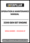  Ensure optimal performance and longevity of your CAT 3306 Gen Set Engine with the comprehensive Operation & Maintenance Manual, specifically designed for serial numbers 5FA03948 and up. This manual serves as an essential resource, providing detailed instructions and guidelines to help you operate and maintain your engine efficiently.