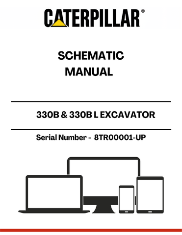 Discover the essential CAT 330B & 330B L Excavator Schematic Manual, designed specifically for serial numbers 8TR00001 and up. This comprehensive guide provides detailed schematics and diagrams, ensuring you have the precise information needed for maintenance and repairs. Powered by the robust 3306 engine, this manual is an invaluable resource for operators and technicians alike.