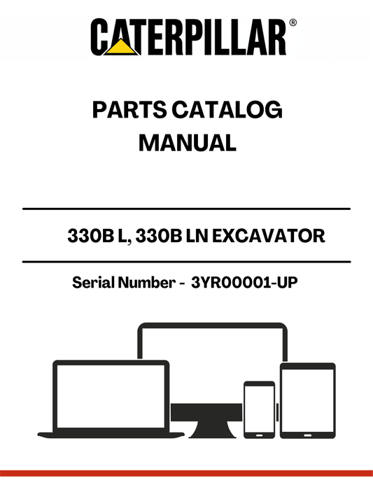  Unlock the full potential of your CAT 330B L and 330B LN excavators with our comprehensive Parts Catalog Manual, specifically designed for serial numbers 3YR00001 and up. This essential resource provides detailed diagrams and part numbers, ensuring you can easily identify and source the components you need for optimal performance.
