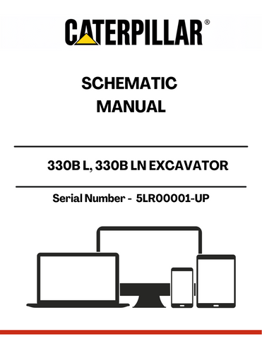 Discover the essential CAT 330B L and 330B LN Excavator Schematic Manual, designed specifically for models with serial number 5LR00001 and up, powered by the robust 3306 engine. This comprehensive manual provides detailed schematics that are crucial for understanding the intricate systems of your excavator, ensuring optimal performance and maintenance.