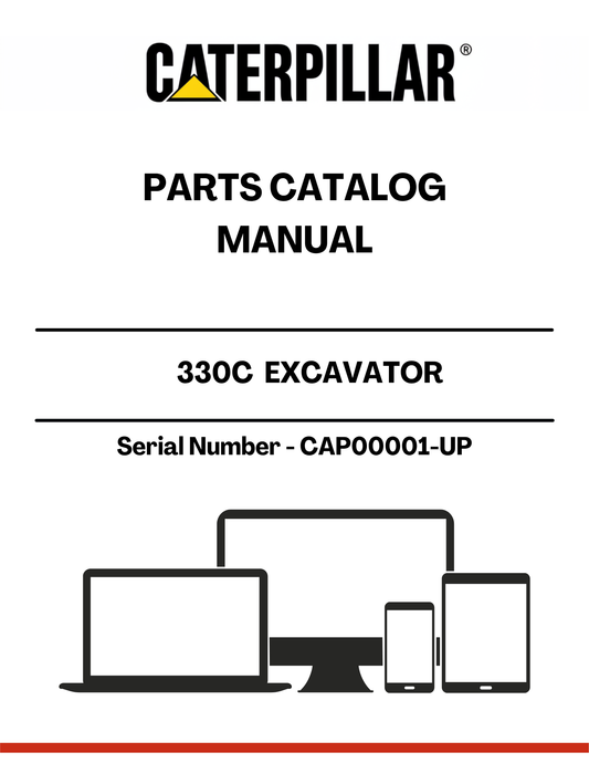 Discover the essential CAT 330C Excavator Parts Catalog Manual, designed specifically for serial numbers CAP00001-UP. This comprehensive guide is your go-to resource for identifying and sourcing the right parts for your excavator, ensuring optimal performance and longevity of your machinery.