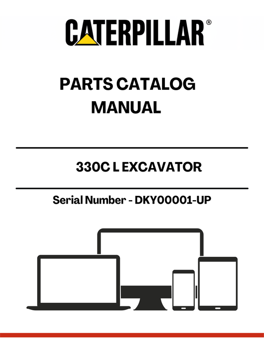 Unlock the full potential of your CAT 330C L Excavator with our comprehensive Parts Catalog Manual, specifically designed for serial number DKY00001 and powered by the robust C-9 engine. This manual serves as an essential resource for identifying and sourcing the right parts, ensuring your machine operates at peak performance.