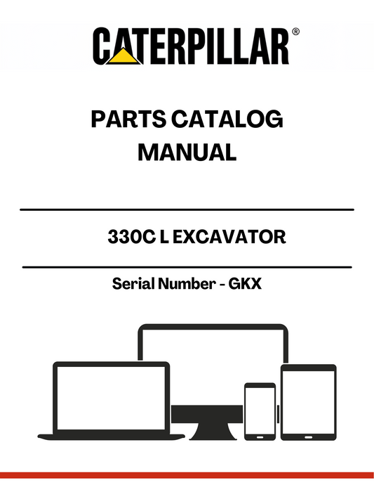 Discover the essential CAT 330C L Excavator Parts Catalog Manual, specifically designed for serial number GKX. This comprehensive manual serves as your go-to resource for identifying and sourcing the right parts for your excavator, ensuring optimal performance and longevity.