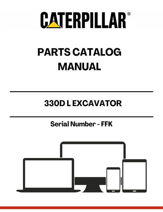 Discover the essential CAT 330D L Excavator Parts Catalog Manual, specifically designed for serial number FFK. This comprehensive manual is your go-to resource for identifying and sourcing the right parts for your excavator, ensuring optimal performance and longevity of your machinery.