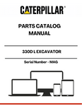 Discover the essential CAT 330D L Excavator Parts Catalog Manual, designed specifically for your machine's serial number (S/N - MAG). This comprehensive manual serves as a vital resource for identifying and sourcing the right parts, ensuring your excavator operates at peak performance.