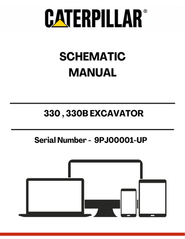 Discover the essential CAT 330 and 330B Excavator Schematic Manual, designed specifically for models with serial number 9PJ00001 and up, powered by the robust 3306 engine. This comprehensive manual provides detailed schematics that are crucial for understanding the intricate systems of your excavator, ensuring optimal performance and maintenance.