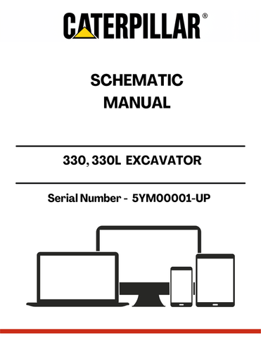 Discover the essential CAT 330, 330L Excavator Schematic Manual, designed specifically for serial numbers 5YM00001 and up. This comprehensive manual provides detailed schematics that are crucial for understanding the intricate systems of your excavator, ensuring optimal performance and maintenance.