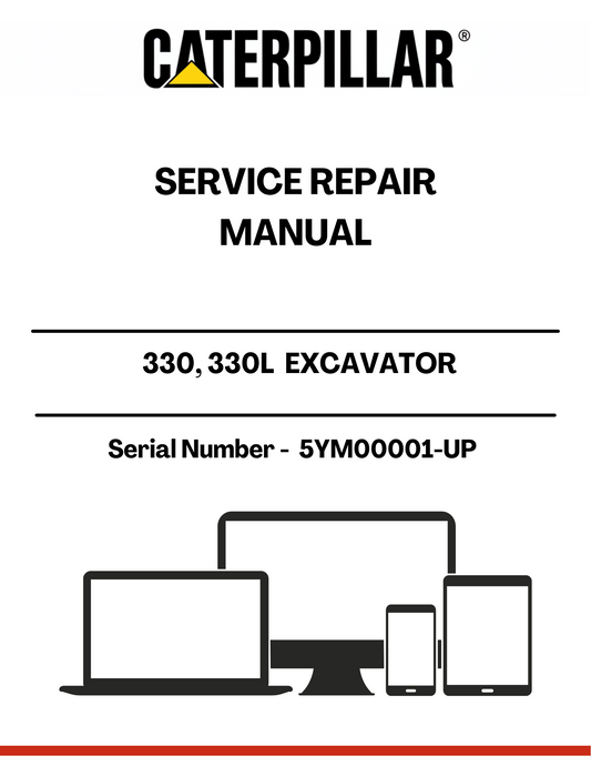 Unlock the full potential of your CAT 330 and 330L Excavators with our comprehensive Service Repair Manual, specifically designed for serial numbers 5YM00001 and up. This manual is an essential resource for technicians and operators alike, providing detailed instructions and insights to keep your machinery running smoothly.