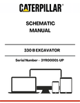 Unlock the full potential of your CAT 330 B Excavator with our comprehensive Schematic Manual, specifically designed for serial numbers 3YR00001 and up. This manual provides detailed diagrams and schematics that are essential for understanding the intricate systems of your machine, ensuring you have the right information at your fingertips for effective maintenance and repairs.