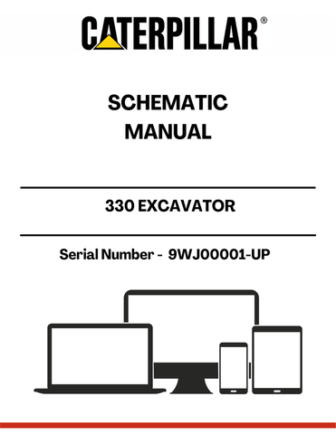 Discover the CAT 330 Excavator Schematic Manual, specifically designed for models with serial number 9WJ00001 and powered by the robust 3306 engine. This comprehensive manual provides detailed schematics that are essential for understanding the intricate workings of your excavator, ensuring optimal performance and maintenance.
