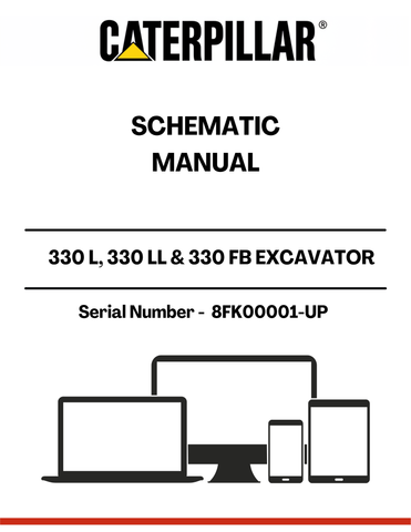 Unlock the full potential of your CAT 330 L, 330 LL, and 330 FB excavators with our comprehensive Schematic Manual, designed specifically for serial numbers 8FK00001 and up. This manual serves as an essential resource for operators and technicians alike, providing detailed schematics that simplify troubleshooting and maintenance tasks.