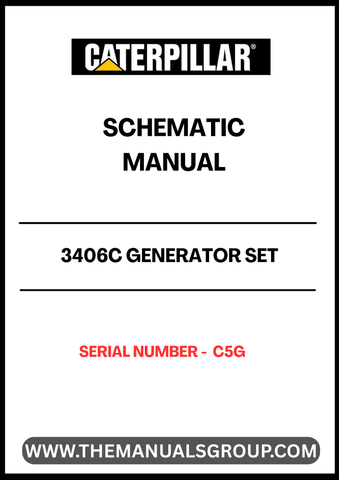 Discover the essential CAT 3406C Generator Set Schematic Manual, designed specifically for serial number C5G. This comprehensive manual provides detailed schematics that are crucial for understanding the inner workings of your generator set, ensuring optimal performance and reliability.