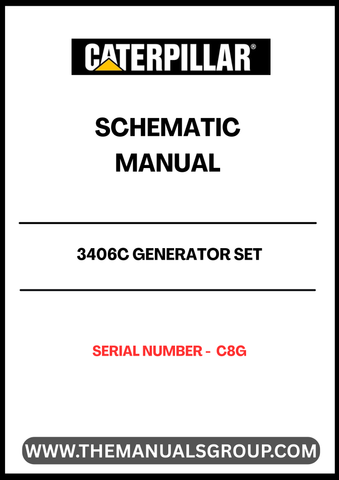 Discover the essential CAT 3406C Generator Set Schematic Manual, designed specifically for serial number C8G. This comprehensive manual provides detailed schematics that are crucial for understanding the inner workings of your generator set, ensuring optimal performance and reliability.