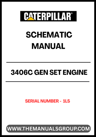 Discover the essential CAT 3406C Gen Set Engine Schematic Manual, designed specifically for serial number 1LS. This comprehensive manual provides detailed schematics and diagrams, ensuring you have the precise information needed for effective maintenance and troubleshooting of your engine.