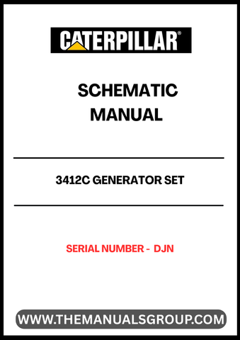 Enhance your operational efficiency with the CAT 3412C Generator Set Schematic Manual, specifically designed for serial number DJN. This comprehensive manual provides detailed schematics that simplify troubleshooting and maintenance, ensuring your generator runs smoothly and reliably.