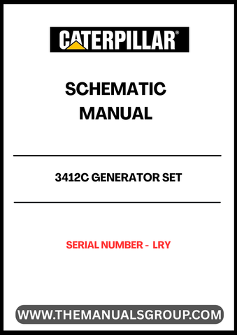 Enhance your operational efficiency with the CAT 3412C Generator Set Schematic Manual, specifically designed for serial number LRY. This comprehensive manual provides detailed schematics that are essential for understanding the intricate workings of your generator set, ensuring you can troubleshoot and maintain it with confidence.