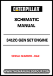Discover the essential CAT 3412C Gen Set Engine Schematic Manual, designed specifically for serial number BAK. This comprehensive manual provides detailed schematics and diagrams that are crucial for understanding the inner workings of your engine, ensuring optimal performance and maintenance.